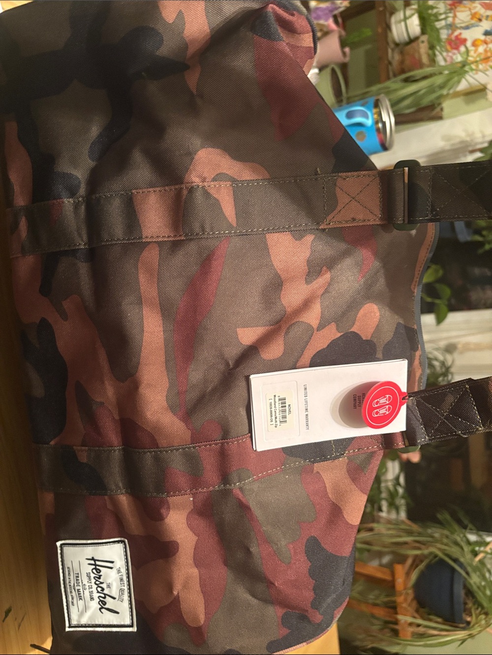 Herschel Supply Company Woodland Camo Tote - Brown/Green - Picture 4 of 7
